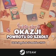 Wyprzedaż Święto Gier z Okazji Powrotu do Szkoły na Steam. Gry PC dostępne nawet do 90% taniej!