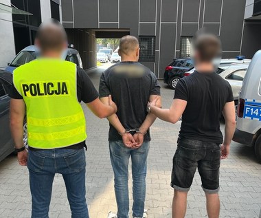 Seryjny złodziej rowerów w rękach policjantów