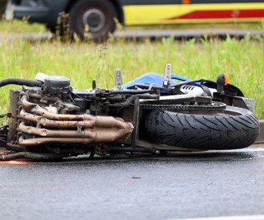 Tragiczny wypadek w Jaryszkach pod Poznaniem. Zginął motocyklista