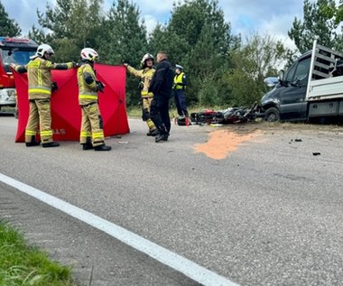 Śmiertelny wypadek na Kaszubach. Nie żyje 58-letni motocyklista