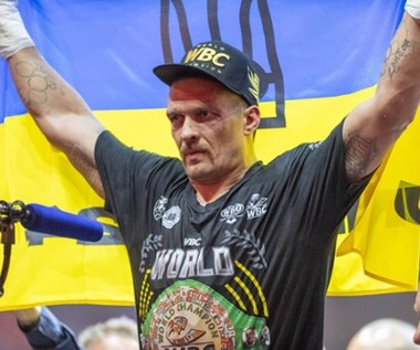 Ołeksandr Usyk na krótko zatrzymany na lotnisku w Krakowie