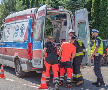 Spowodował wypadek i uciekł. Nie pomógł ojcu