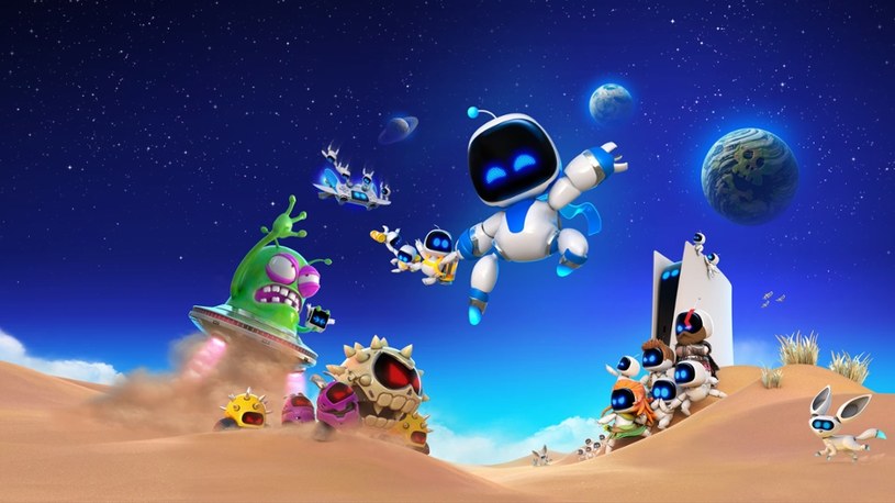 Astro Bot z nowymi poziomami speedrunowymi oraz botami do uratowania