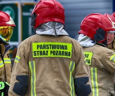 Pożar na terenie ogródków działkowych. Znaleziono zwęglone ciało