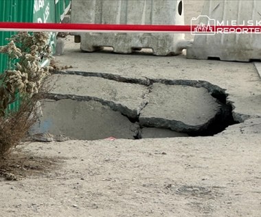 Warszawa: Cztery zapadliska na budowie metra na Bemowie