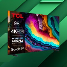 Telewizor TCL 98P745 LED 144 Hz Dolby Vision HDMI 2.1 za 6999 zł (500 zł taniej) w RTV Euro AGD