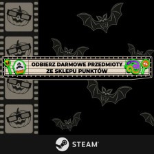 Udekoruj swój profil Steam na Halloween! Aż 10 cyfrowych bonusów za darmo w Sklepie Punktów