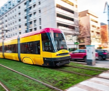 Tramwaj potrącił człowieka w Warszawie