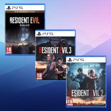 Preorder pudełkowych wydań gier z serii Resident Evil na PlayStation 5 za 99 zł w Gamefinity