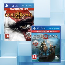 Pudełkowe gry PS4 God of War III Remastered i God of War (2018) od 35,91 zł na Allegro