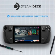 Steam Deck Certified Refurbished ponownie dostępny. Model 512 GB OLED za 2079 zł