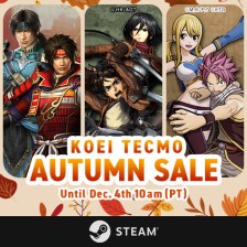 Wyprzedaż Koei Tecmo Autumn Sale na Steam. Świetna oferta na Fairy Tail i serię Atelier Ryza!