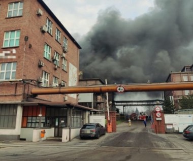 Pożar w Hucie Łaziska. Cztery osoby poszkodowane