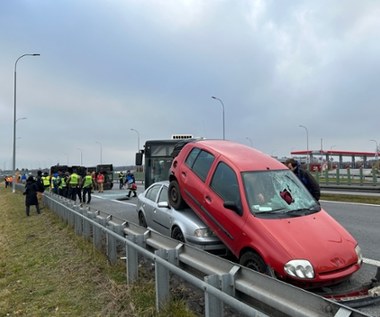 Służby ćwiczą na autostradzie A1. Scenariusz zakłada poważny wypadek