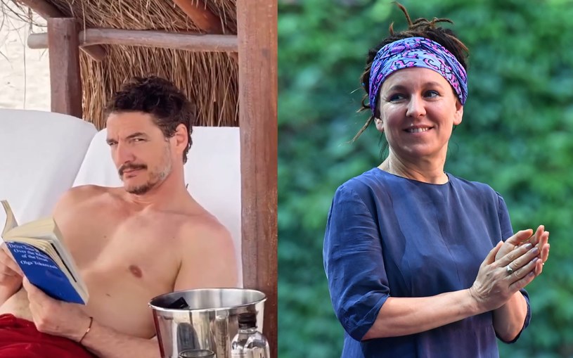 Pedro Pascal z książką Olgi Tokarczuk. Tak świętował Boże Narodzenie