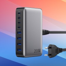 Ładowarka Feob GaN III (4x USB-C, 200W) dla Steam Deck i urządzeń Apple za 142 zł w Amazon