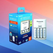 Ładowarka Panasonic BQ-CC17 + 4 akumulatory Eneloop AA 2000 mAh za 94,90 zł w Amazon PL