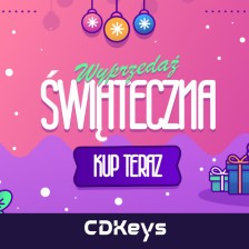 Świąteczna Wyprzedaż 2024 w CDKeys. Najlepsze promocje na gry Steam