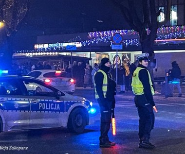 Awantury i bójki. Policja podsumowała sylwestra w Zakopanem