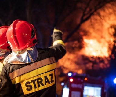 ​Pożar domu w Pogorzanach w Małopolsce. Pięć osób zdążyło się ewakuować