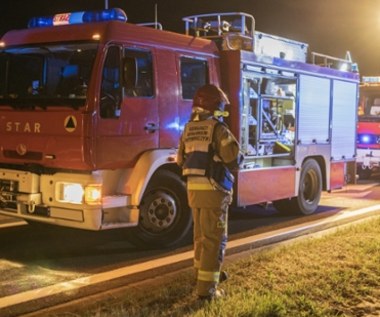 Nocny pożar w Gdańsku, jedna osoba nie żyje