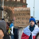 “Trzy lata w obronie Ukrainy i Europy”. Manifestacja w Szczecinie