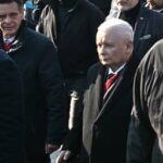 Awantura na miesięcznicy. Kaczyński: Policja jest w sojuszu z Putinem