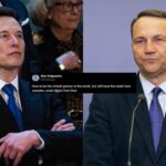 Echa kłótni Sikorski-Musk. “Bądź cicho”. Jest reakcja z Ukrainy